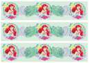 Ariel The Little Mermaid Edible Icing Cake Strips